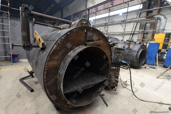 Изготовление парогенератора 300 кг 170 С на угле