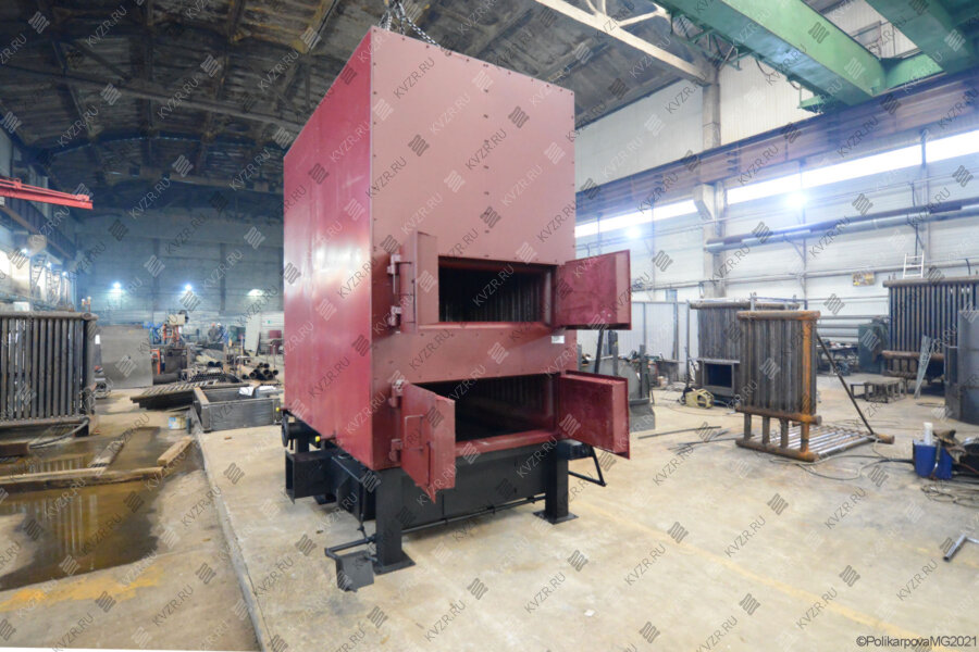 Котел отопительный угольно дровяной комбинированный